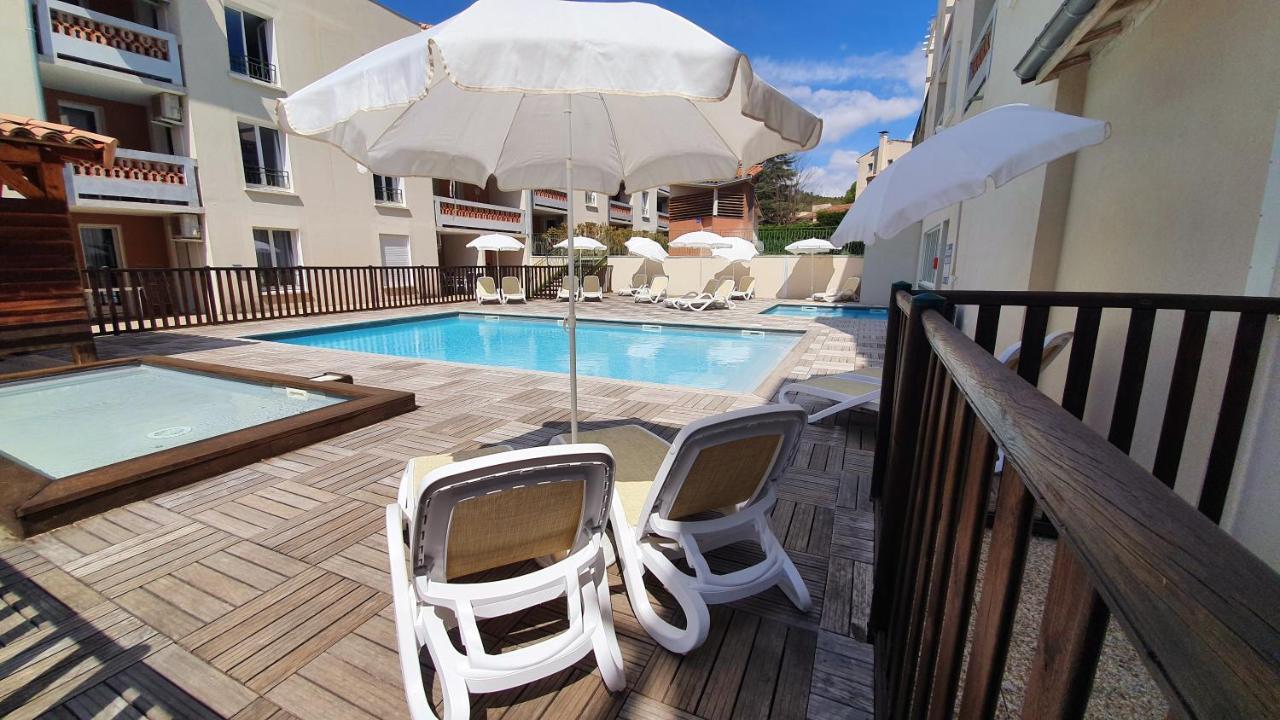 Douceur Du Verdon- Climatise Avec Piscine, Parking Gréoux-les-Bains Buitenkant foto
